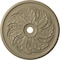 Ekena Millwork Sellek Ceiling Medallion (Fits Canopies up to 9"), Hand-Painted Gobi Desert, 42 1/8"OD x 1 7/8"P CM42SKGDF - alternate 1